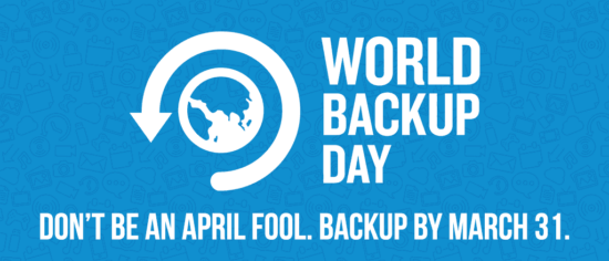 March 31 Is World Backup Day